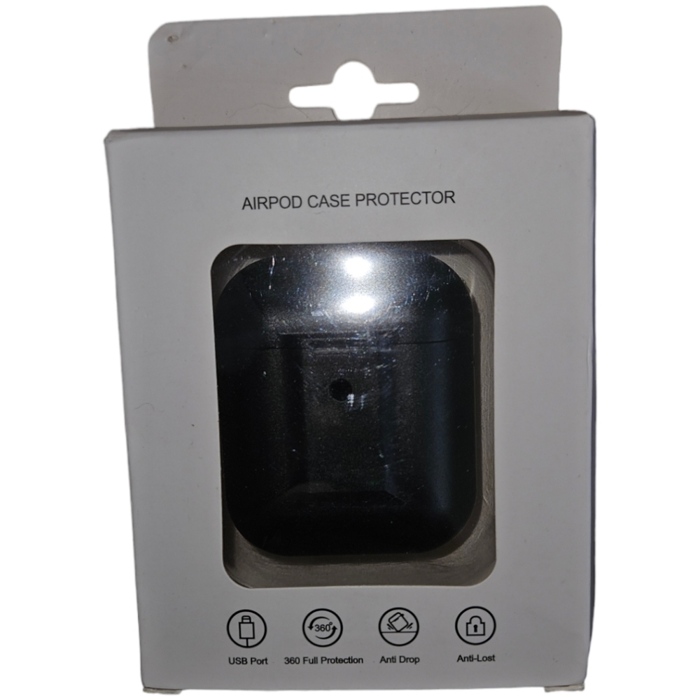 Apple Black Matte Airpod Case Protector